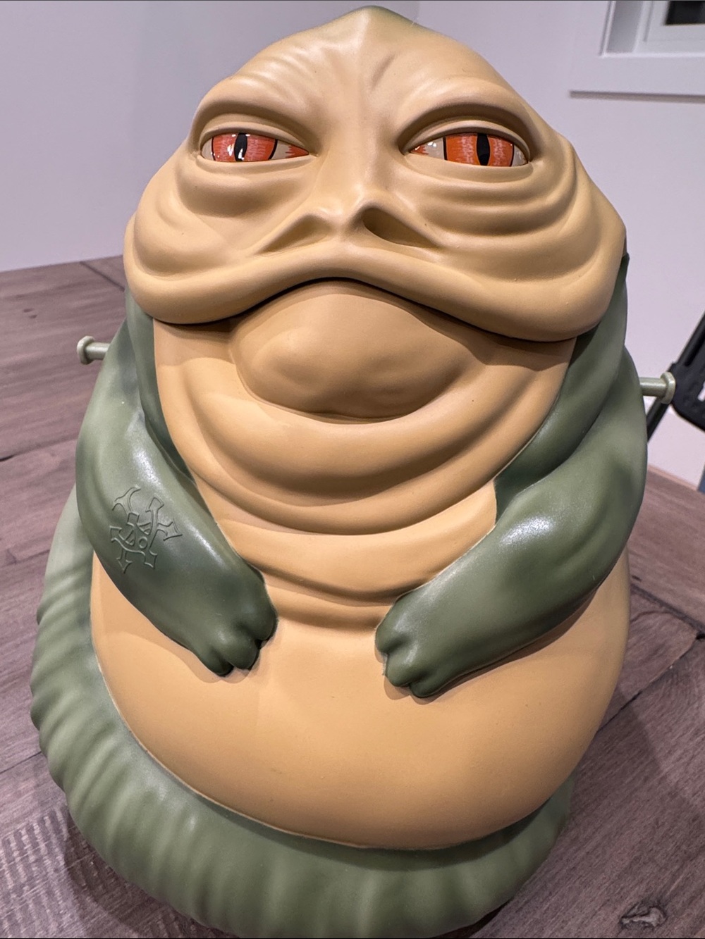 Disney Jabba the Hutt popcorn bucket. New
